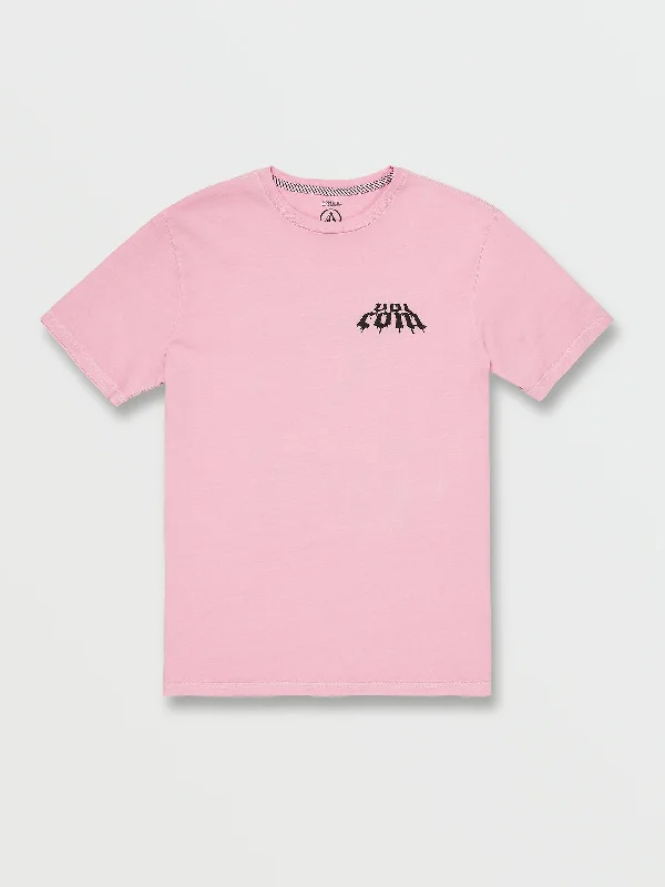 Smashed Short Sleeve Tee - Reef Pink