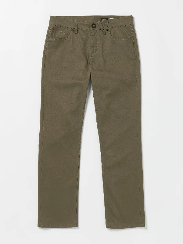 Solver Pocket Slub Modern Fit Pants - Bison