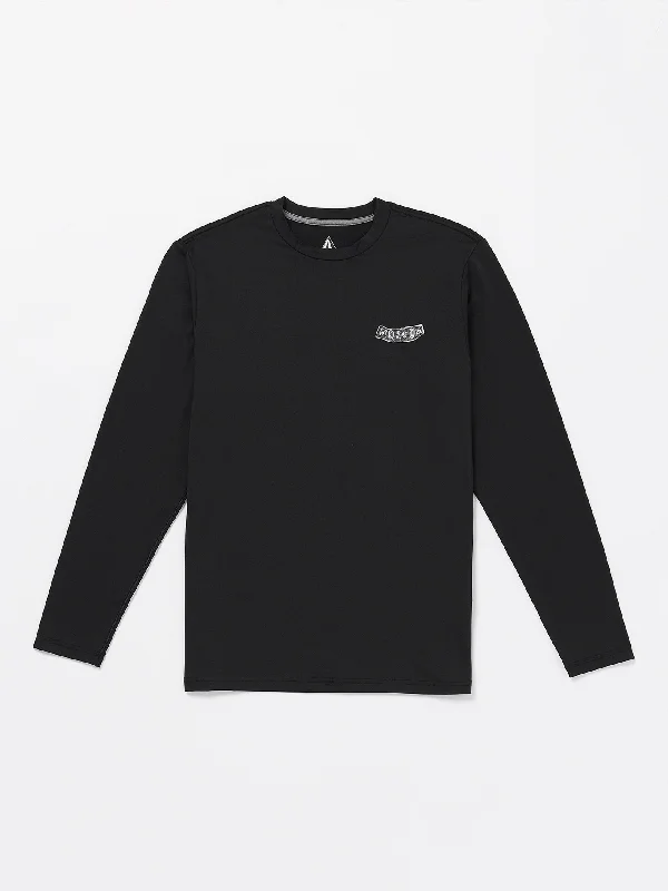 Stone Pistol Long Sleeve Rashguard - Black