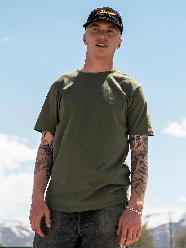 Stone Tech Short Sleeve Tee - Military