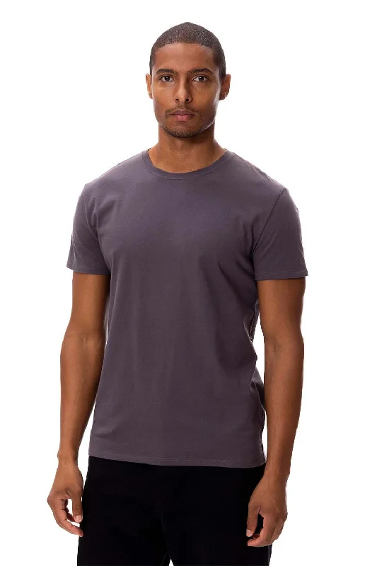 Threadfast Apparel Mens Ultimate Short Sleeve Crewneck T-Shirt - Coal Grey