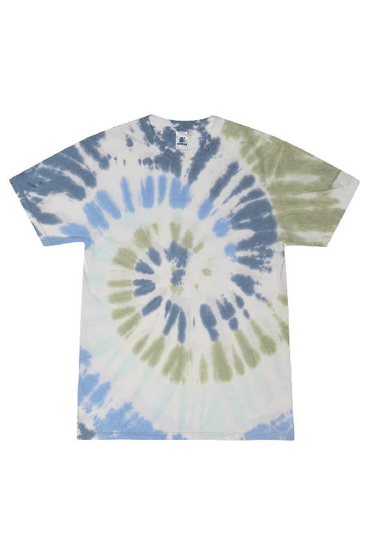 Tie-Dye Mens Short Sleeve Crewneck T-Shirt - Grand Canyon