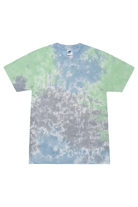 Tie-Dye Mens Short Sleeve Crewneck T-Shirt - Slushy