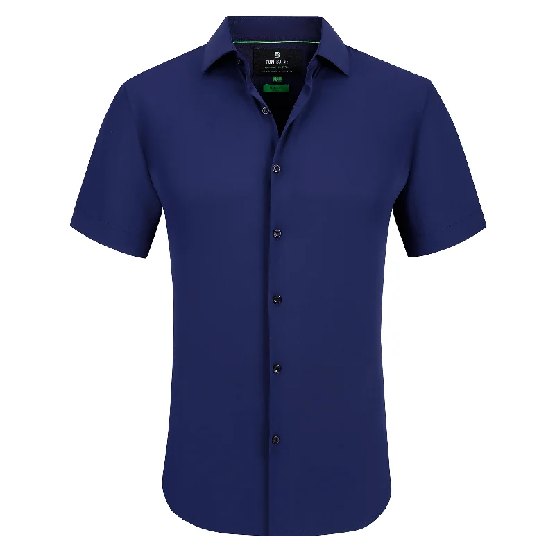 Tom Baine Solid Performance Button Down