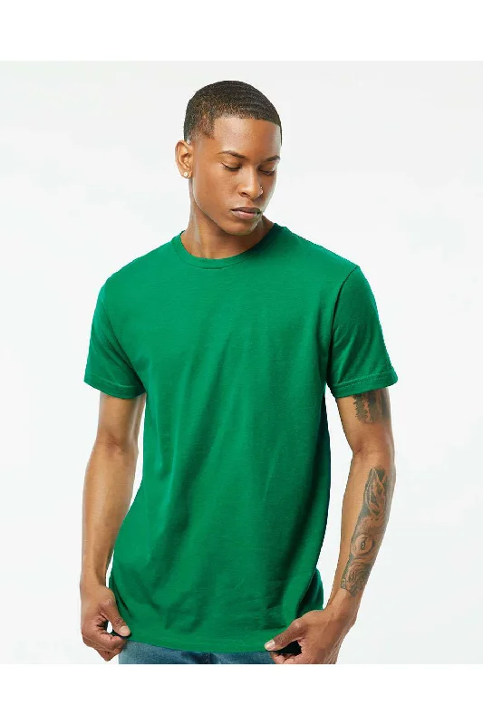 Tultex Mens Fine Jersey Short Sleeve Crewneck T-Shirt - Kelly Green