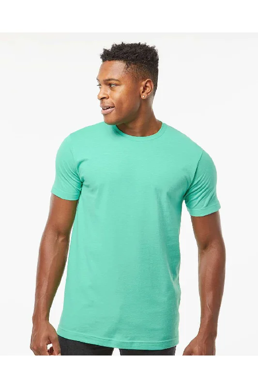 Tultex Mens Fine Jersey Short Sleeve Crewneck T-Shirt - Mint Green