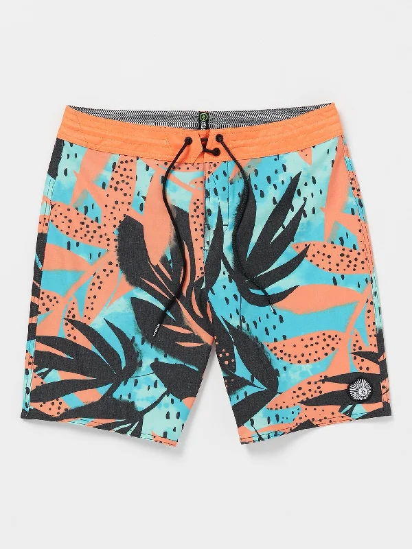 Waterside Floral Stoney Trunks - Tigerlily